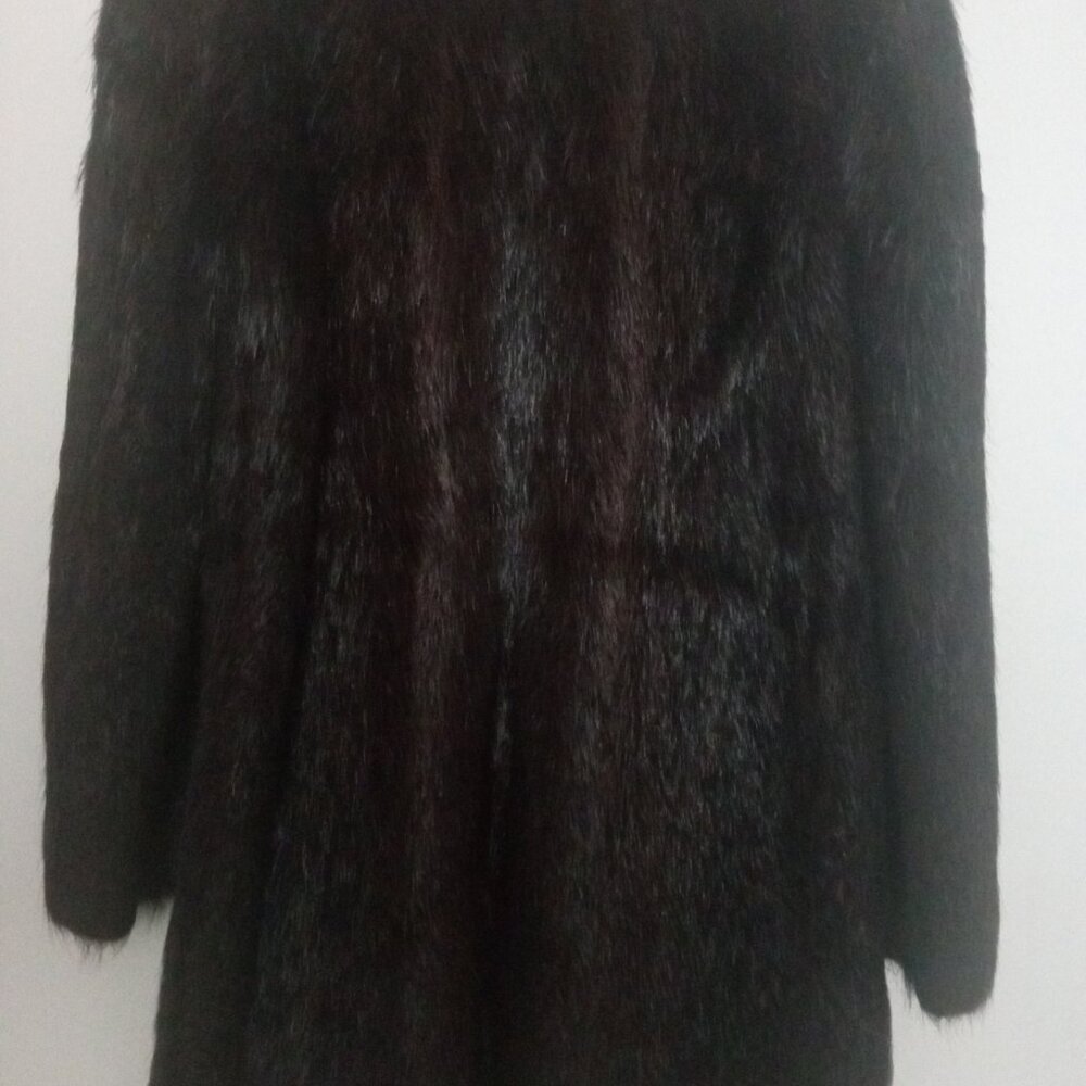 Ladies 3/4 Beaver nutria coat